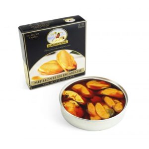 MEJILLONES EN ESCABECHE 6/8 PIEZAS | LA MARISCADORA